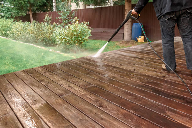 Post-Construction Pressure Washing in Olivet, MI